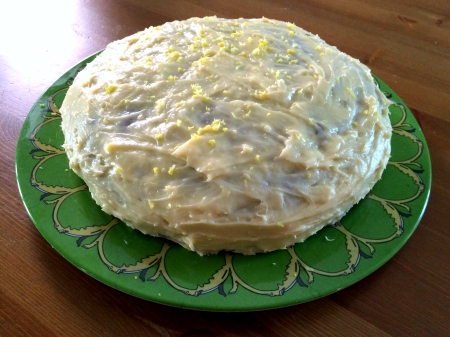 Carrot Cake with Creamed Cheese Frosting